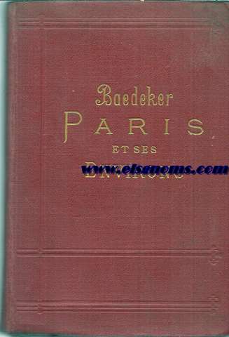 Paris et ses environs. Manuel du voyageur.