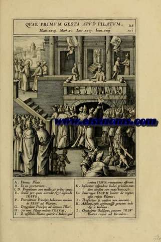 Quae Primum Gesta Apud Pilatum. 118. Matt xxvii. Mar xv. Luc xxiii. Ioan xviii. xci.