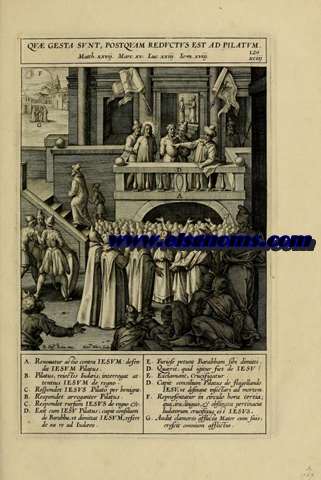 Quae Gesta Sunt Postquam Reductus Est Ad Pilatum. 120. Matth. xxvii. Marc. xv. Luc xxiii. Ioan xviii. xciii.