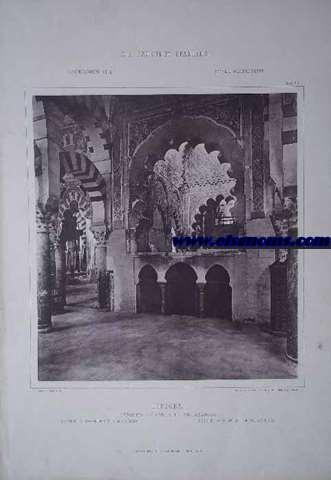 Crdoba.-Mezquita.-Capilla De Villaviciosa.-Lmina 6A. 