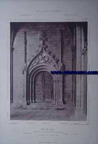 Barcelona.-Catedral.-Puerta En El Claustro.-Lmina 59.