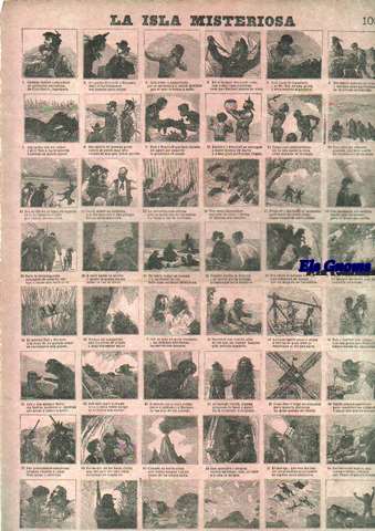 La isla misteriosa. N 108.