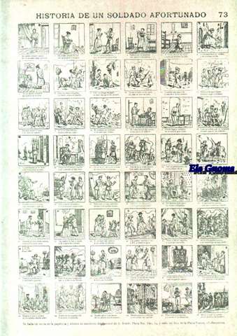Historia de un soldado afortunado. N 73.