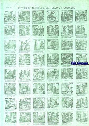 Historia de Bertoldo, Bertoldino y Cacaseno. Nm. 18