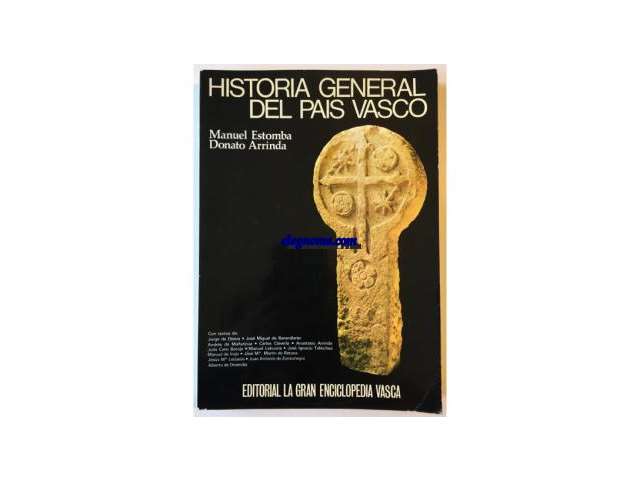 Historia general del Pas Vasco. Edicin bilinge, ilustrada con varios cientos de grabados en negro y todo color y enrquecida con valiosos textos de Jorge de Oteiza, Jos Miguel Barandiaran., Andrs de Maaricu,Carlos Clavera, Anastasio Arrinda, Julio Caro Baroja, Manuel Lekuona, etc.